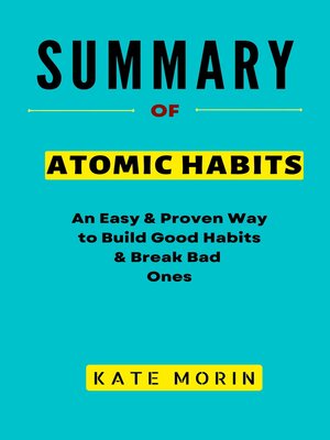 cover image of SUMMARY of Atomic Habits